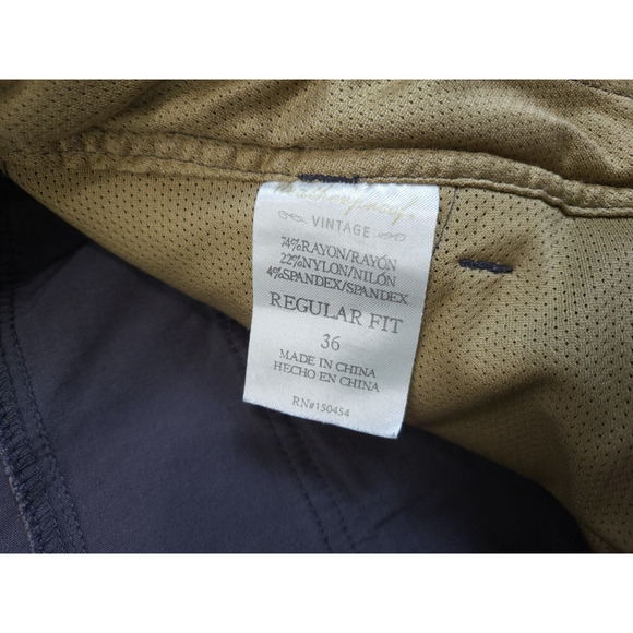 Weatherproof Cargo Utility Shorts Zip Pockets Men 36 Gray Techwear Normcore - Picture 8 of 11